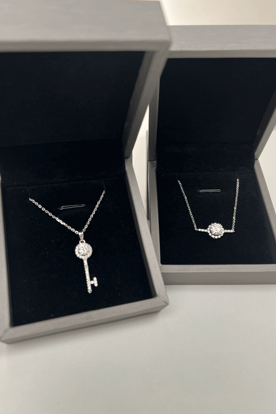 Best Diamond Jewelry Bundle Set Gift | Best Key Chain Diamond Necklace, Earrings Jewelry Gift for Women, Mother, Wife, Daughter | MASON New York
