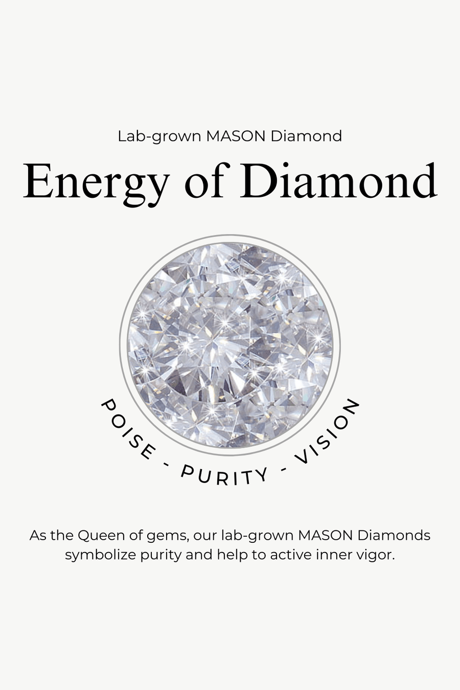 1 Carat Emerald Diamond Pendant Necklace - Beautiful Words
