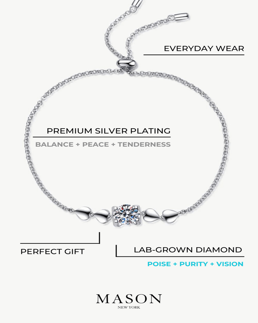 Best Diamond Bracelet Gift Trends for Women | BEST Diamond Bracelet Jewelry Gifts for Women | #1 Best Most Top Trendy Trending 1 Carat Round Diamond Heart Bracelet for Wedding Party Holiday Jewelry Gift for Women, Ladies | MASON New York