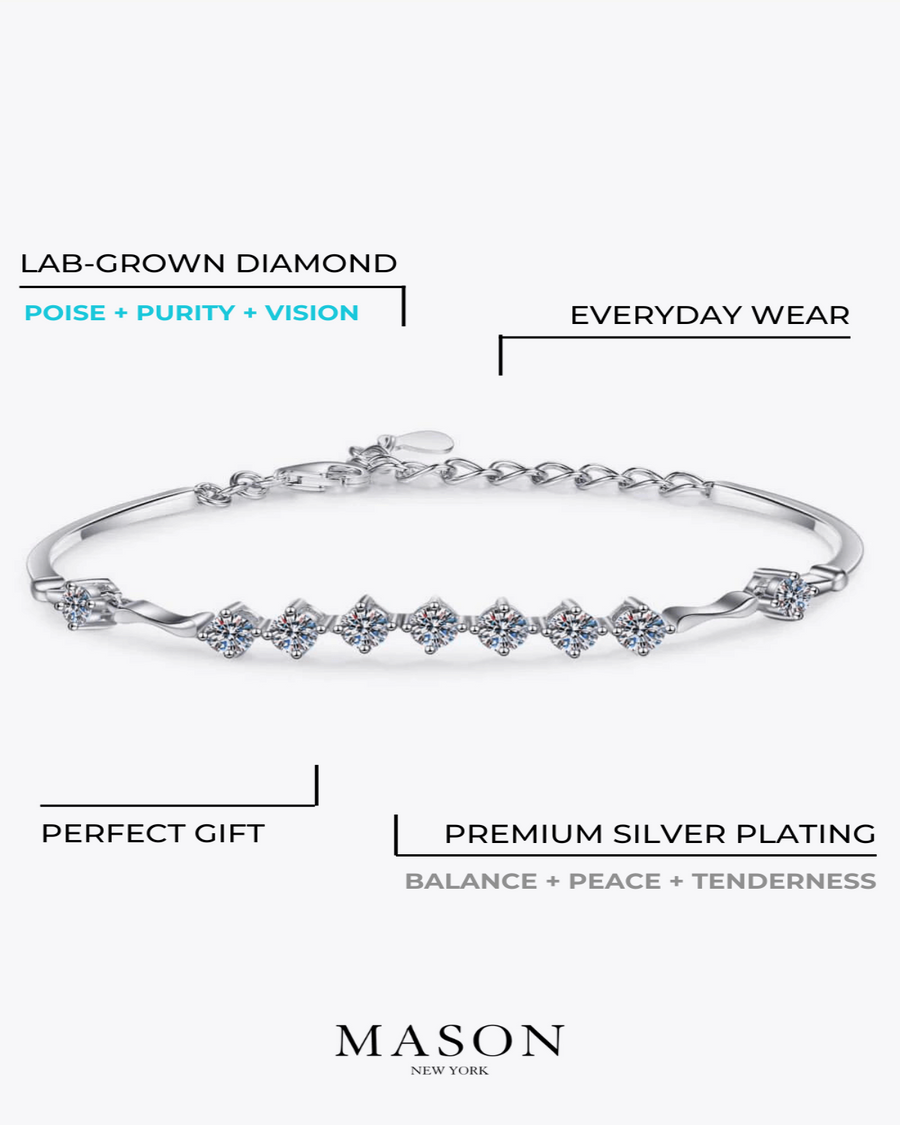 Best Diamond Chain Bracelet Gift Trends for Women | BEST Diamond Bracelet Jewelry Gifts for Women | #1 Best Most Top Trendy Trending 1.35 Carat Diamond Bracelet for Wedding Party Holiday Jewelry Gift for Women, Ladies | MASON New York