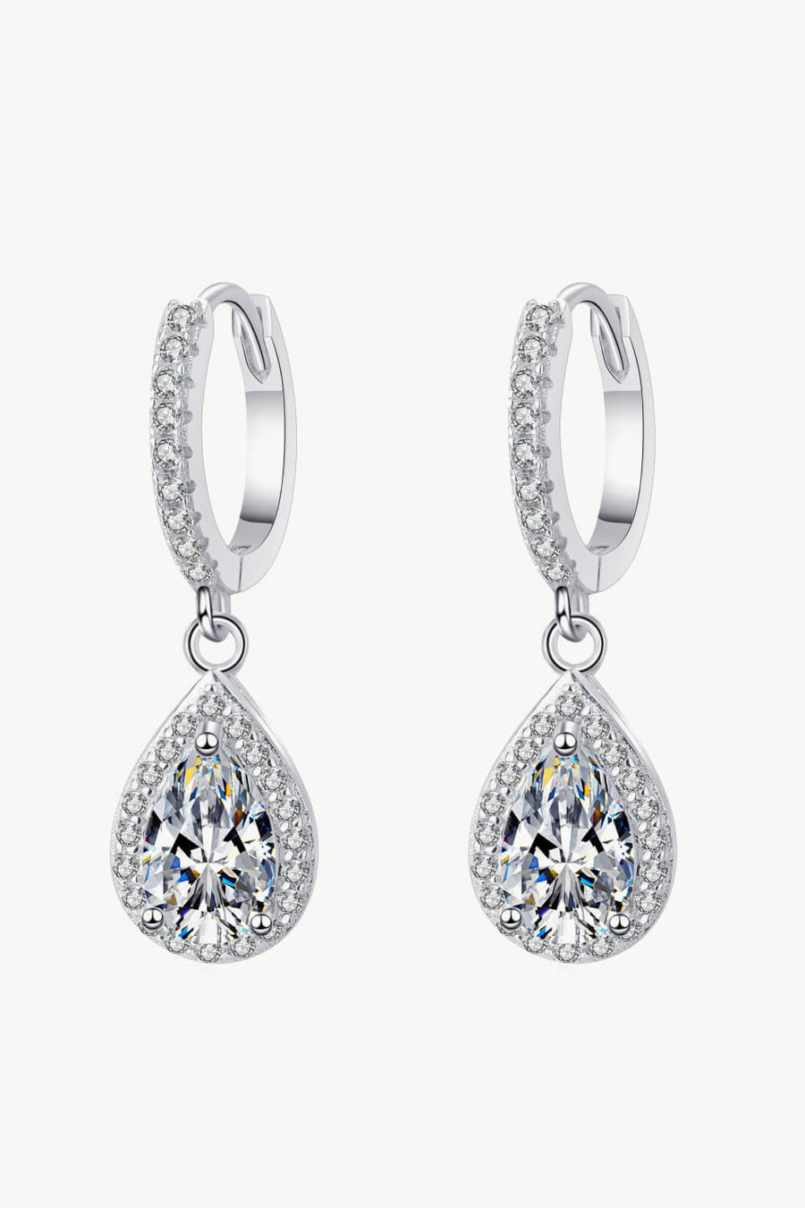 Best Diamond Jewelry Bundle Set Gift | Best Teardrop Pear Diamond Necklace, Earrings Jewelry Gift for Women, Mother, Wife, Daughter | MASON New York