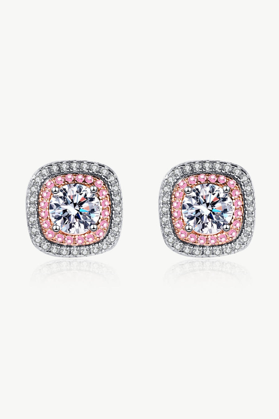 Best Diamond Earrings Jewelry Gifts for Women | 1 Carat Round Diamond Stud Earrings | MASON New York