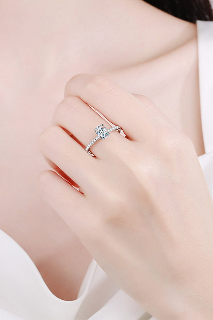 Best Diamond Ring Jewelry Gifts for Women | 1 Carat Oval Diamond Ring | MASON New York