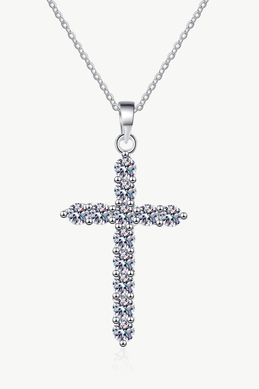 Best Diamond Necklace Jewelry Gifts for Women | 0.72 Carat Diamond Cross Pendant Necklace | MASON New York
