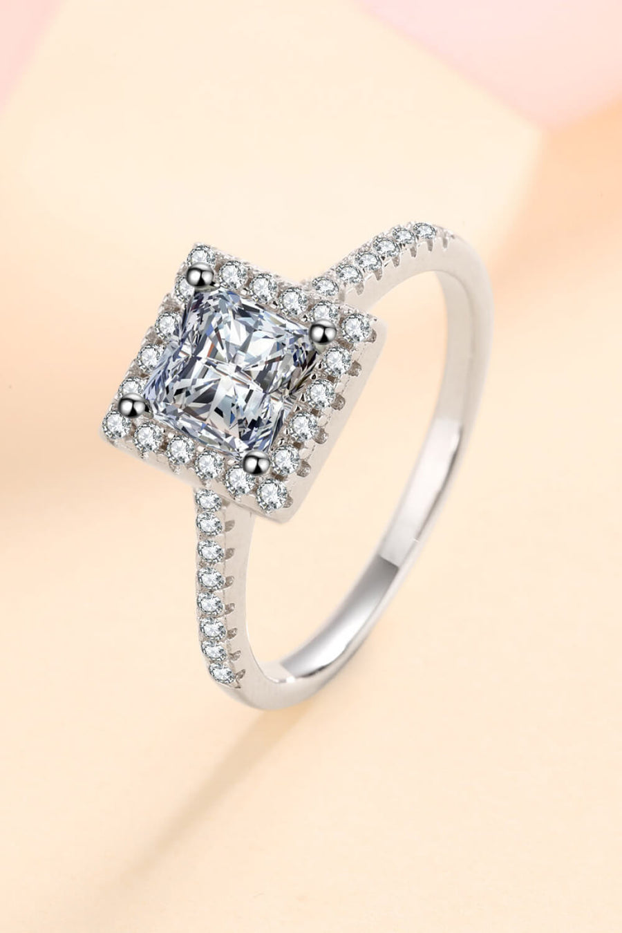Best Diamond Ring Jewelry Gifts for Women | 1 Carat Cushion Diamond Ring | | MASON New York