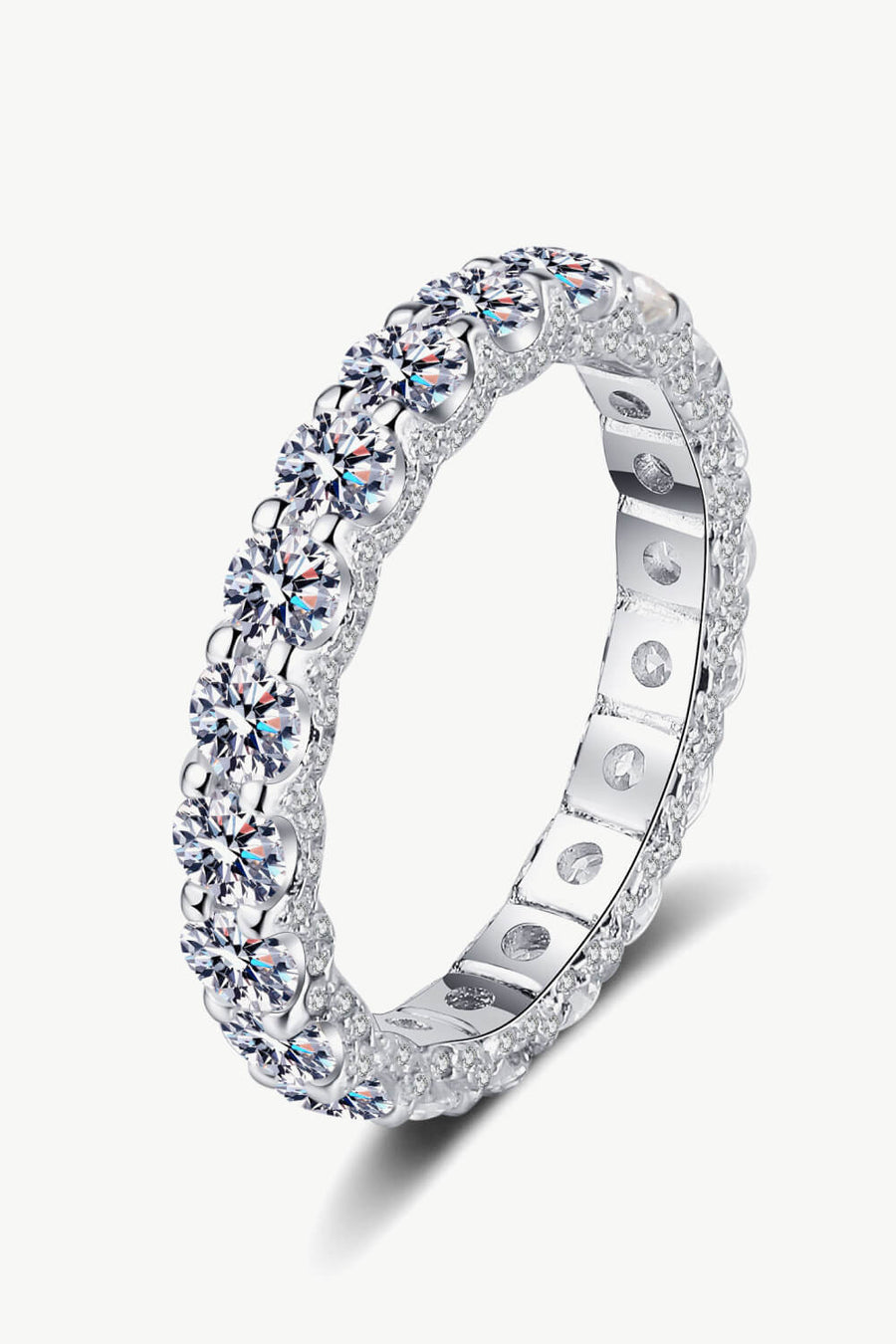 Best Diamond Ring Jewelry Gifts for Women | 2.1 Carat Diamond Band Ring | MASON New York