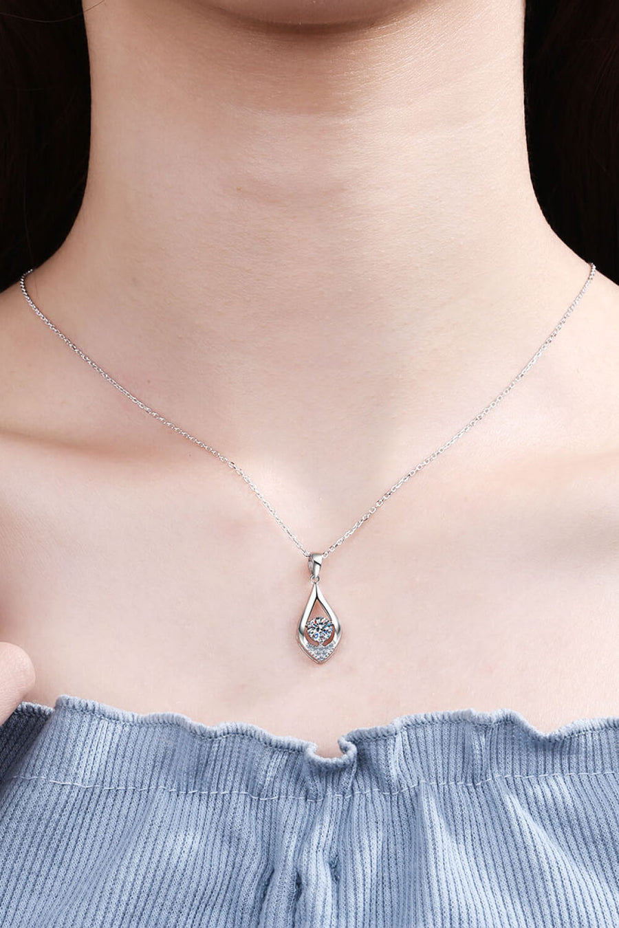 Best Diamond Necklace Jewelry Gifts for Women | 0.5 Carat Diamond Pendant Necklace - Glamorous Always | MASON New York