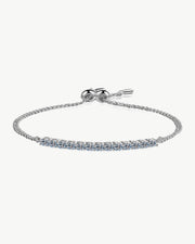 1.3 Carat Diamond Adjustable Charm Bracelet - MASON TENNIS™ - 1.30 ct. / 18K White Gold / Lab Grown (-$1500)