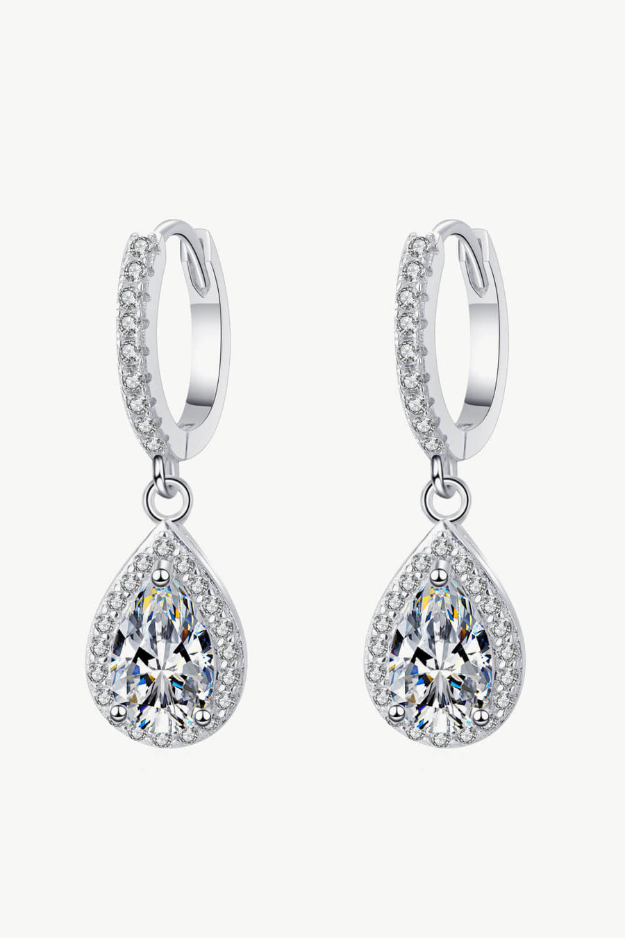 Best Diamond Drop Earrings Gift Trends for Women | BEST Diamond Earrings Jewelry Gifts for Women | #1 Best Most Top Trendy Trending 2 Carat Pear Diamond Teardrop Earrings for Wedding Party Holiday Jewelry Gift for Women, Ladies, Mother | MASON New York