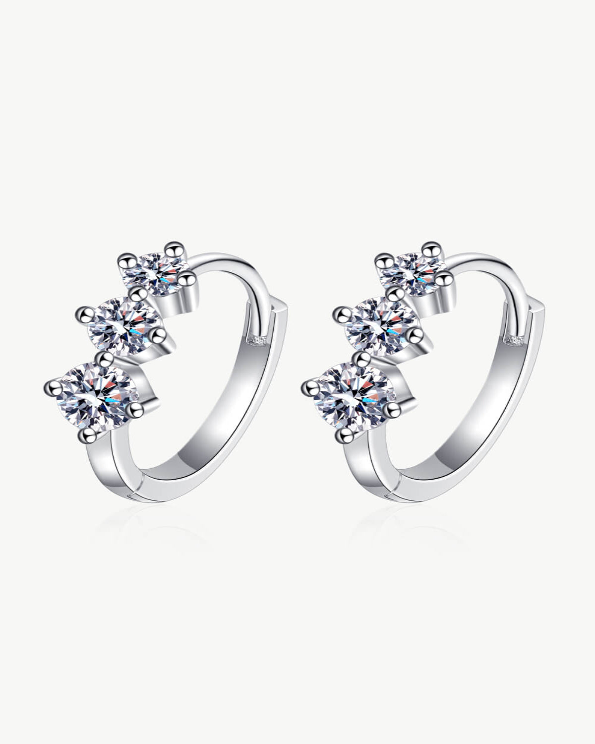 MASON New York 0.72 Carat Diamond Hoop Earrings - MASON TENNIS™
