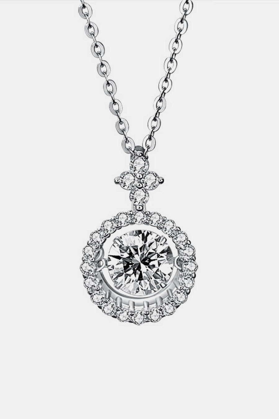 Best Diamond Pendant Necklace Gift Trends for Women | BEST Diamond Necklace Jewelry Gifts for Women | #1 Best Most Top Trendy Trending 1 Carat Inlaid Round Diamond Pendant Necklace for Wedding Party Holiday Jewelry Gift for Women | MASON New York