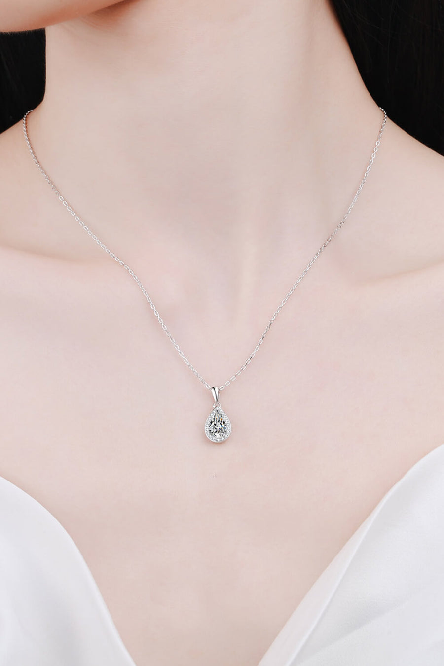 Best Diamond Pendant Necklace Gift Trends for Women | BEST Diamond Necklace Jewelry Gifts for Women | #1 Best Most Top Trendy Trending 1 Carat Pear Diamond Pendant Necklace for Wedding Party Holiday Jewelry Gift for Women, Ladies | MASON New York