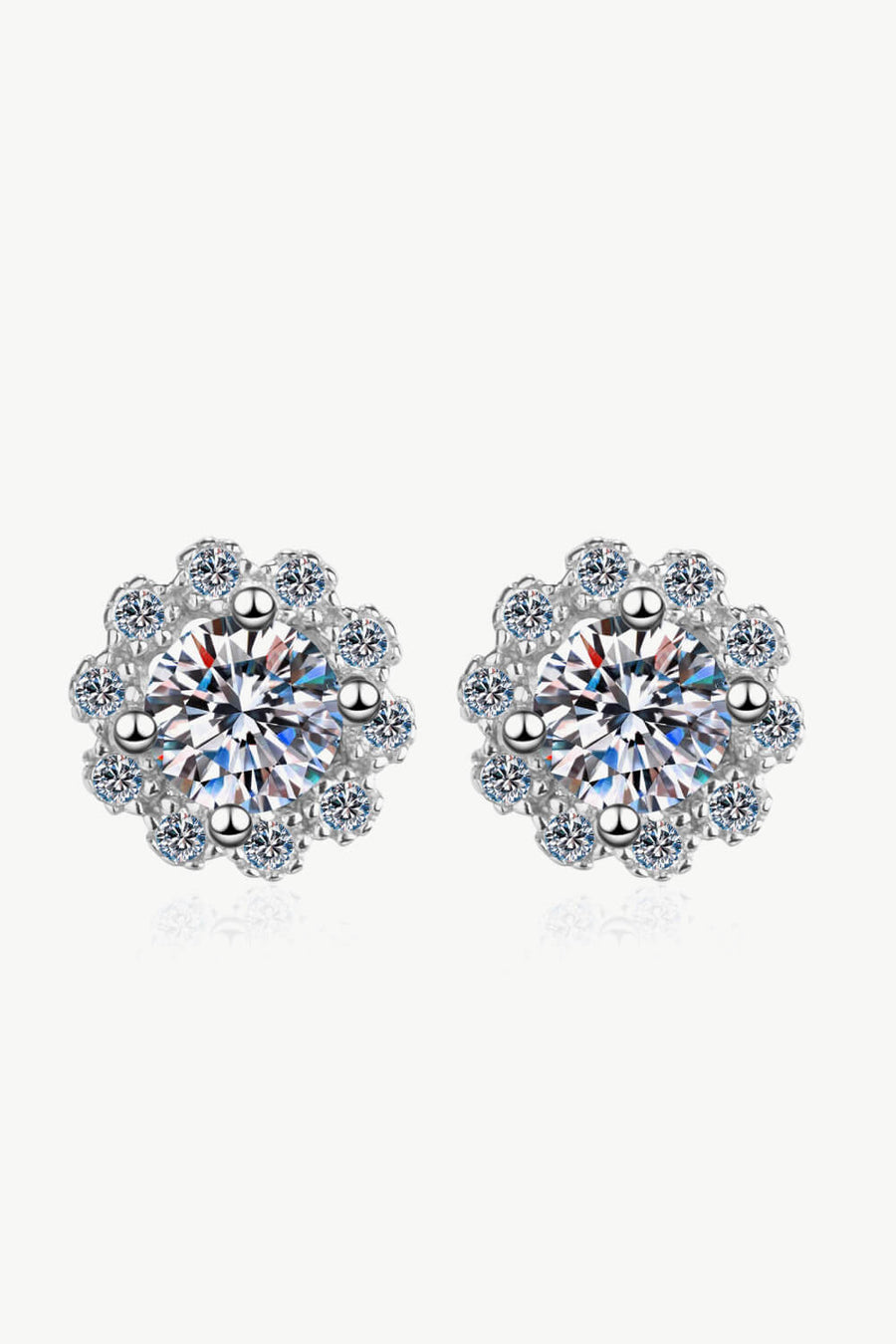 Best Diamond Stud Earrings Gift Trends for Women | BEST Diamond Earrings Jewelry Gifts for Women | #1 Best Most Top Trendy Trending 1 Carat Diamond Floral-Shaped Stud Earrings for Wedding Party Holiday Jewelry Gift for Women, Ladies | MASON New York