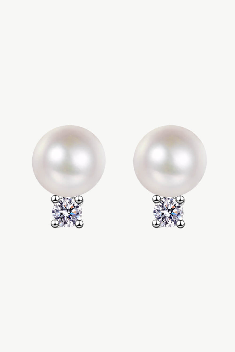 Best Pearl Stud Earrings Gift Trends for Women | BEST Diamond Pearl Stud Earrings Jewelry Gifts for Women | #1 Best Most Top Trendy Trending 0.5 Carat Diamond with Pearl Stud Earrings for Wedding Party Holiday Jewelry Gift for Women, Ladies | MASON New York