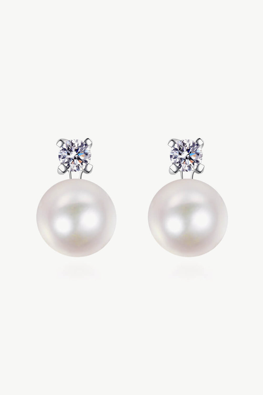 Best Pearl Stud Earrings Gift Trends for Women | BEST Diamond Pearl Stud Earrings Jewelry Gifts for Women | #1 Best Most Top Trendy Trending 0.5 Carat Diamond with Pearl Stud Earrings for Wedding Party Holiday Jewelry Gift for Women, Ladies | MASON New York