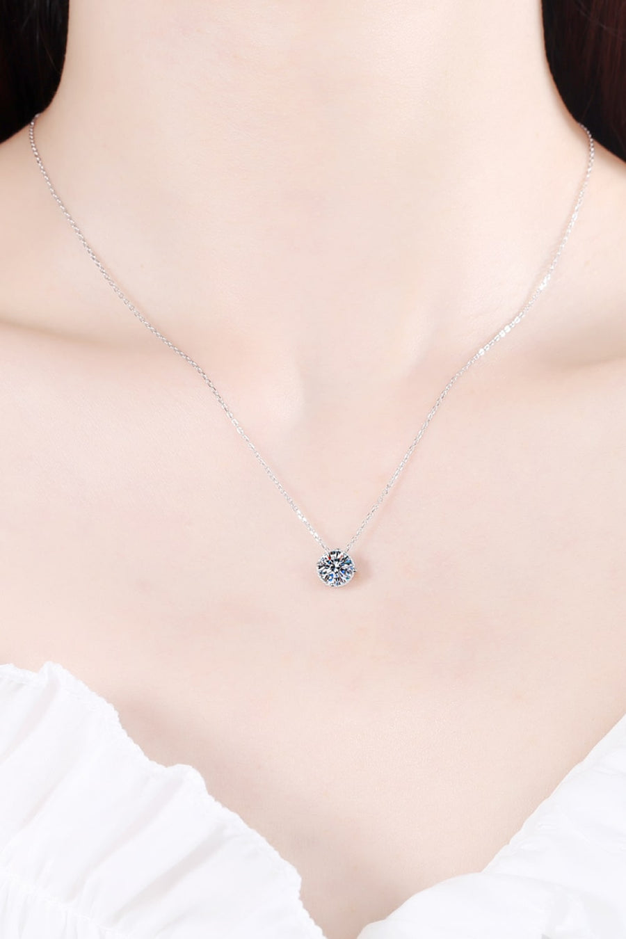 Best Round Diamond Pendant Necklace Gift Trends for Women | BEST Diamond Necklace Jewelry Gifts for Women | #1 Best Most Top Trendy Trending 1 Carat Round Diamond Pendant Necklace for Wedding Party Holiday Jewelry Gift for Women, Ladies | MASON New York