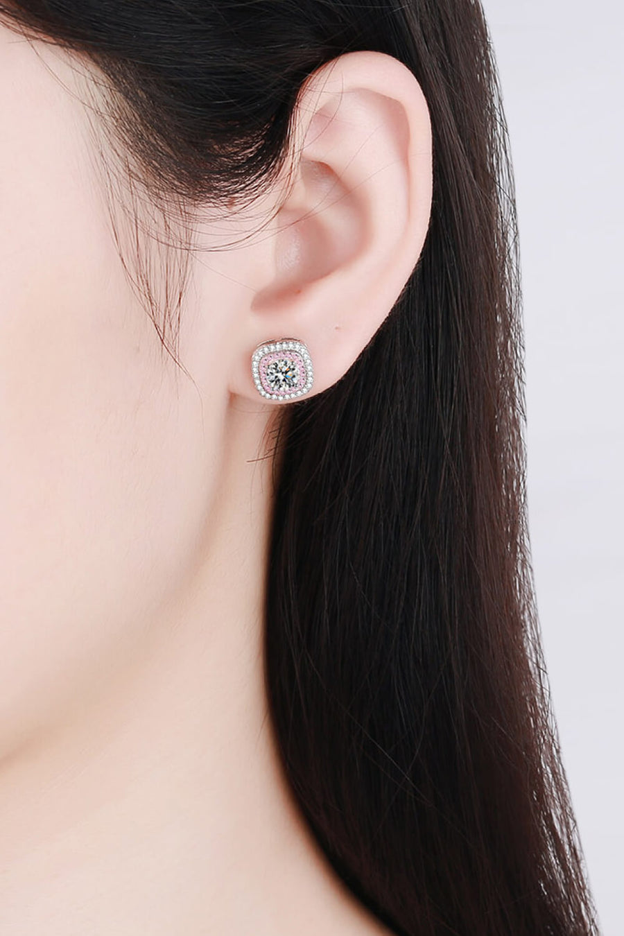 Best Diamond Earrings Jewelry Gifts for Women | 1 Carat Round Diamond Stud Earrings | MASON New York