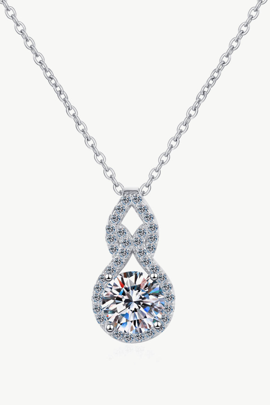 Best Diamond Necklace Jewelry Gifts for Women | 1 Carat Round Diamond Pendant Necklace | MASON New York