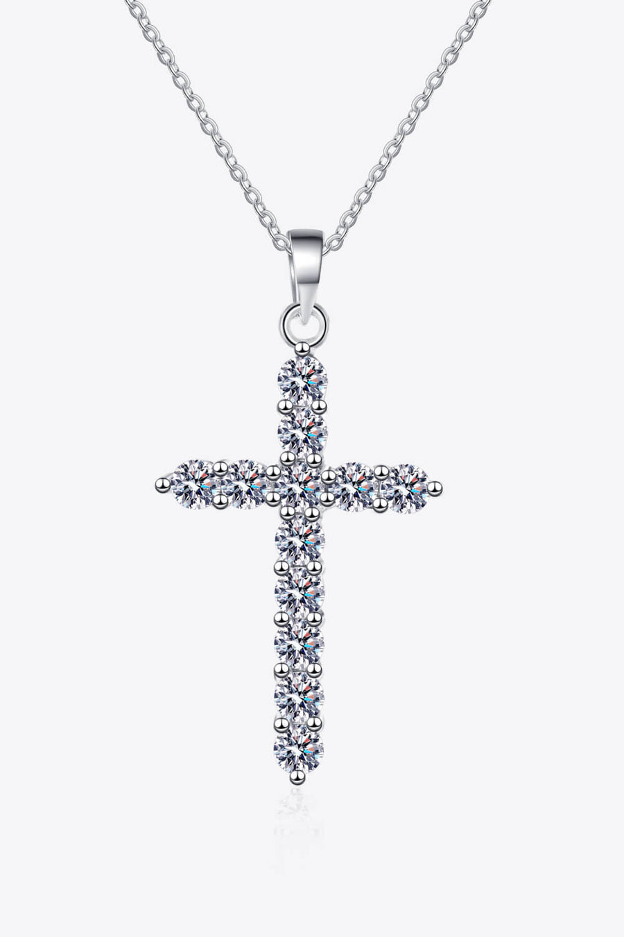 Best Diamond Necklace Jewelry Gifts for Women | 3.6 Carat Diamond Cross Pendent Necklace | MASON New York